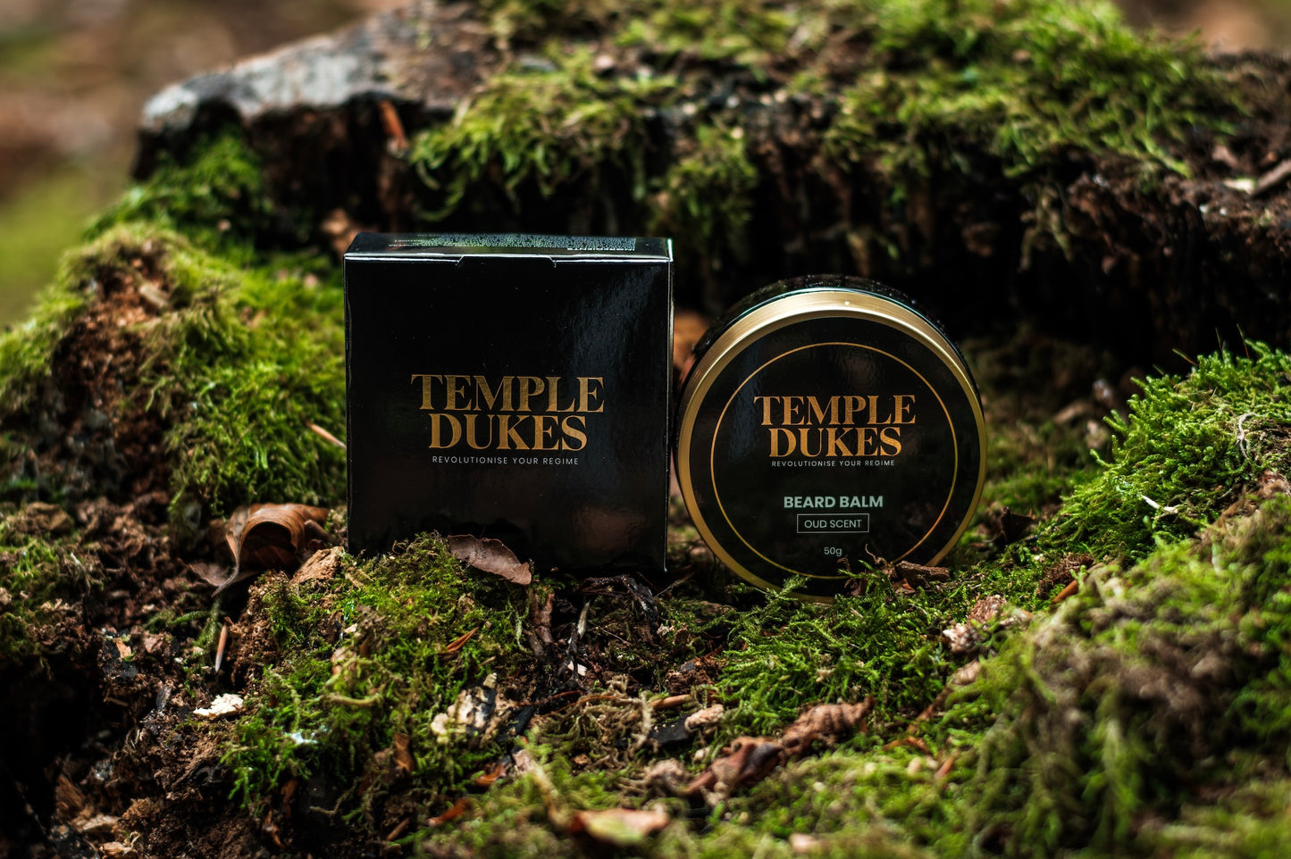 SHEA BUTTER BEARD BALM (OUD) NATURAL