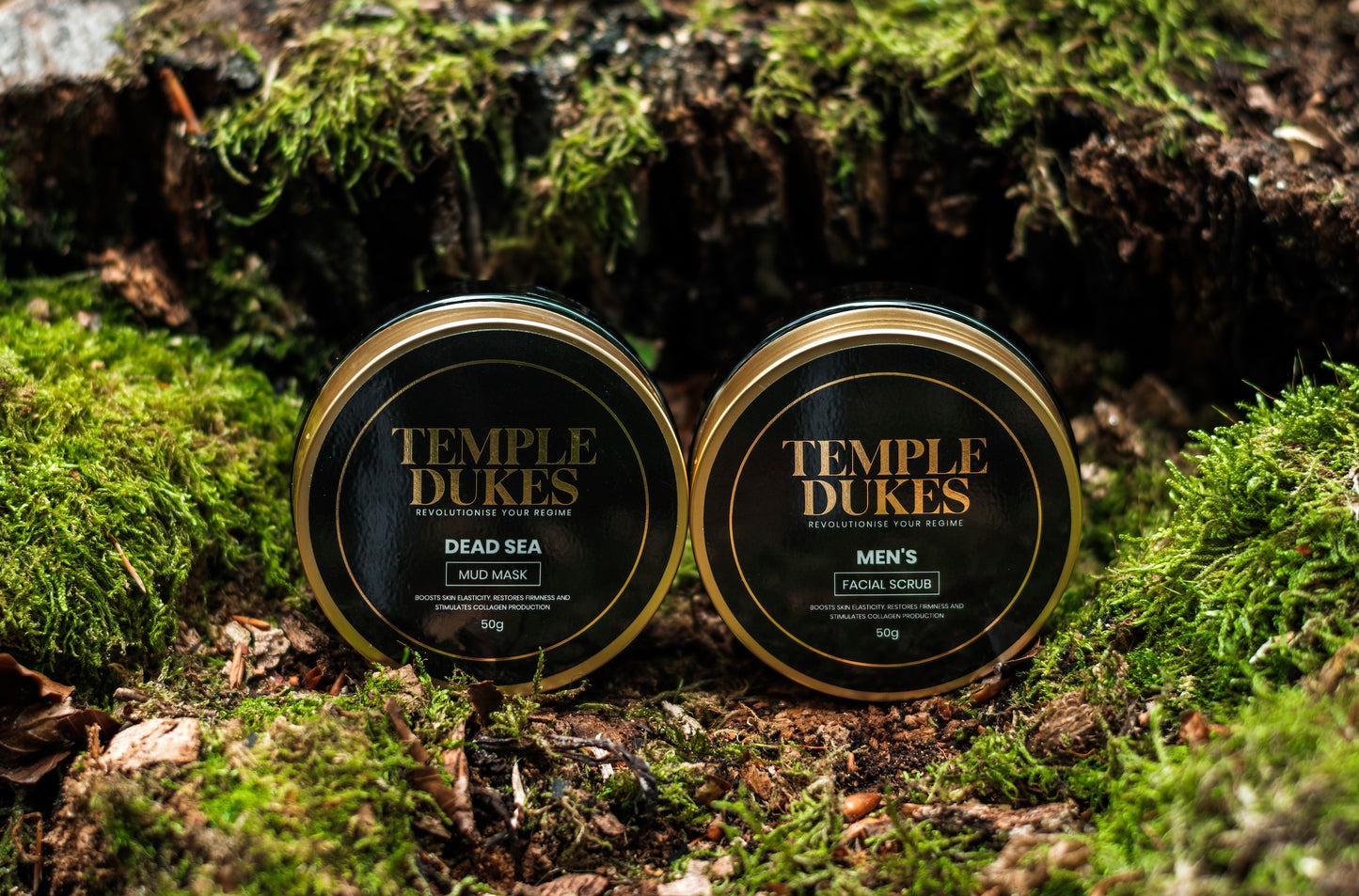 Temple Detox Duo:Face scrub and Mud mask